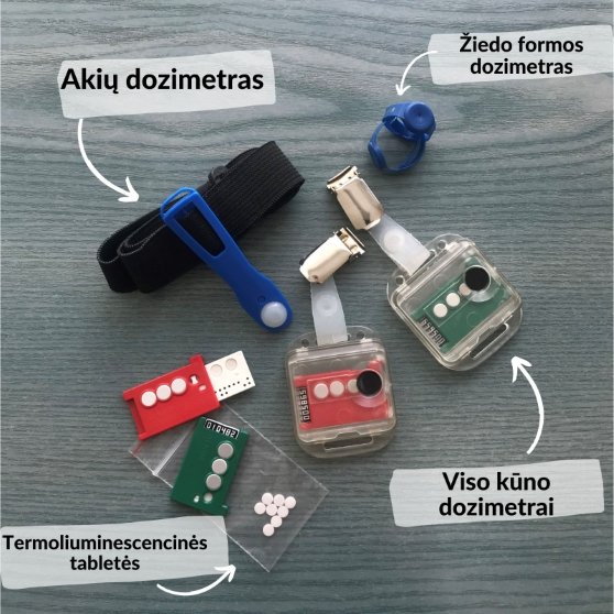 article RSC Dozimetrų rūšys